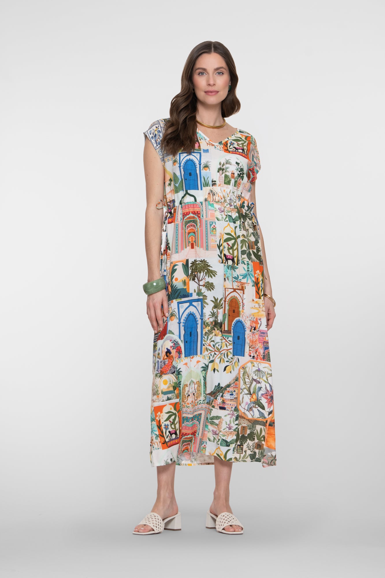 Geisha Frauen Kleid ästhetischen Druck