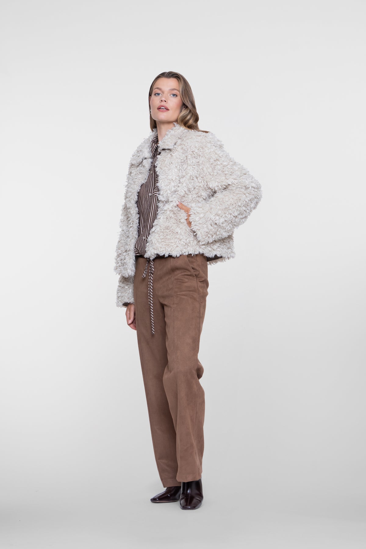 Geisha Wendejacke mit verdecktem Hakenverschluss – Shop de look