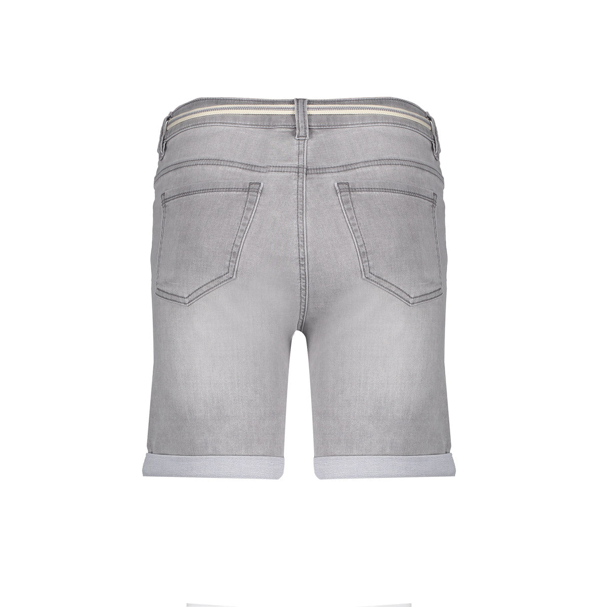 Geisha Denim Shorts aus grauem Denim