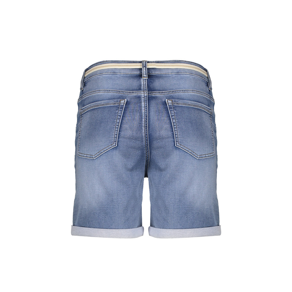 Geisha Denim-Shorts aus mittelblauem Denim
