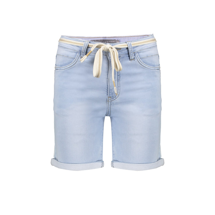 Geisha Denim Shorts für Frauen aus gebleichtem Denim