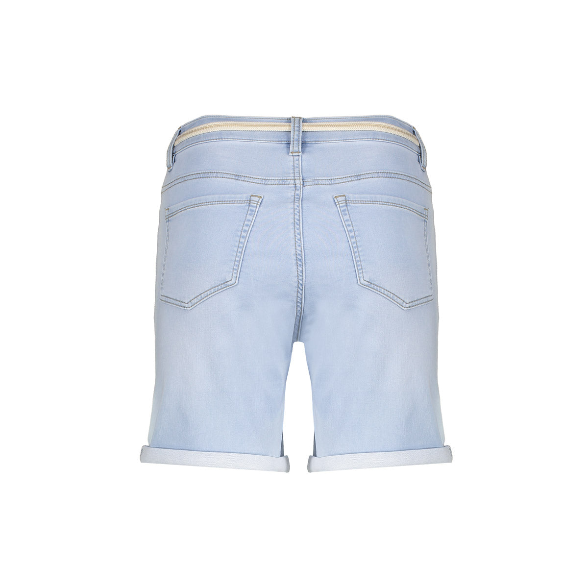 Geisha Denim Shorts für Frauen aus gebleichtem Denim