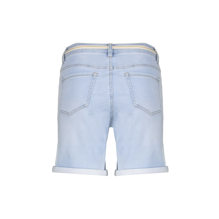 Geisha Denim Shorts für Frauen aus gebleichtem Denim