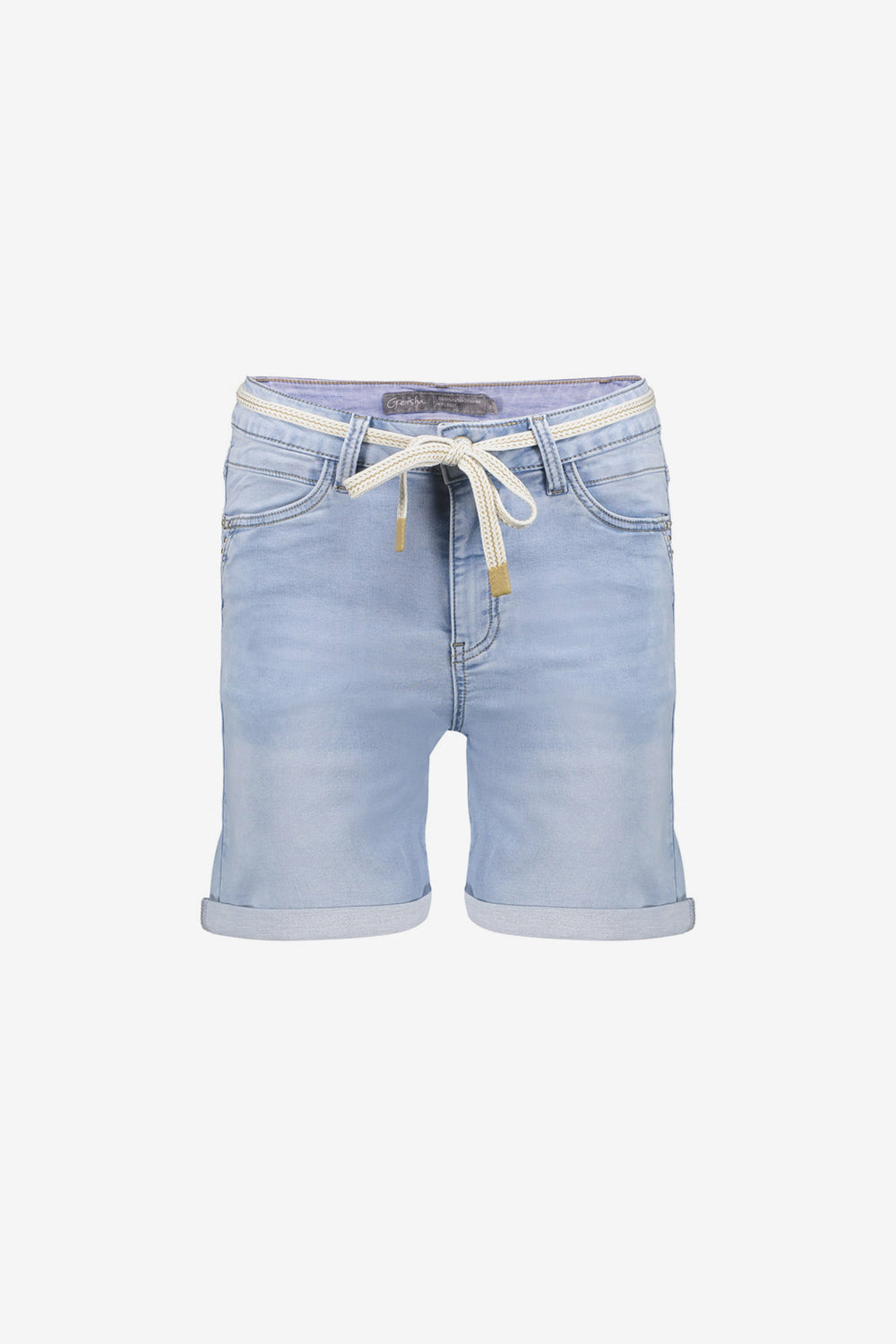 Geisha Denim Shorts aus Denim von Stonebleach