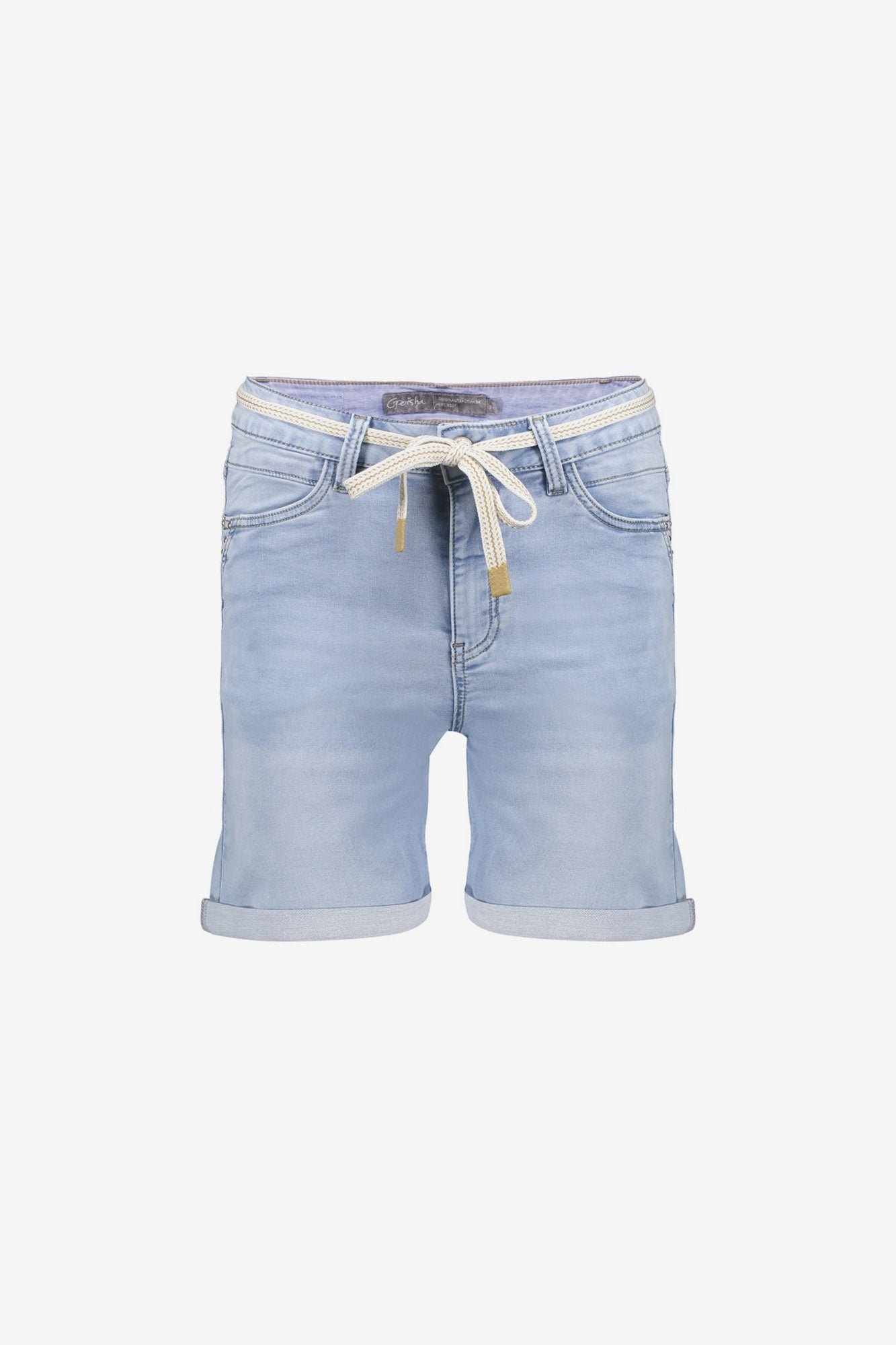 Geisha Denim Shorts aus Denim von Stonebleach