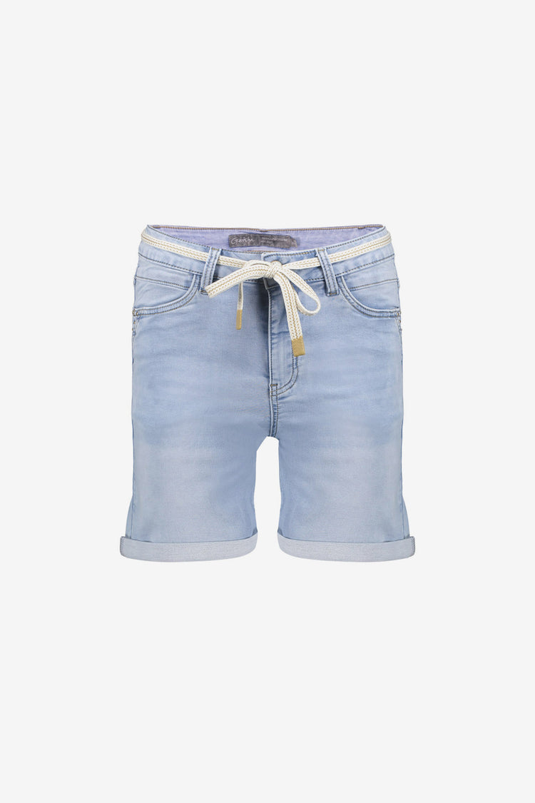 Geisha Denim Shorts aus Denim von Stonebleach