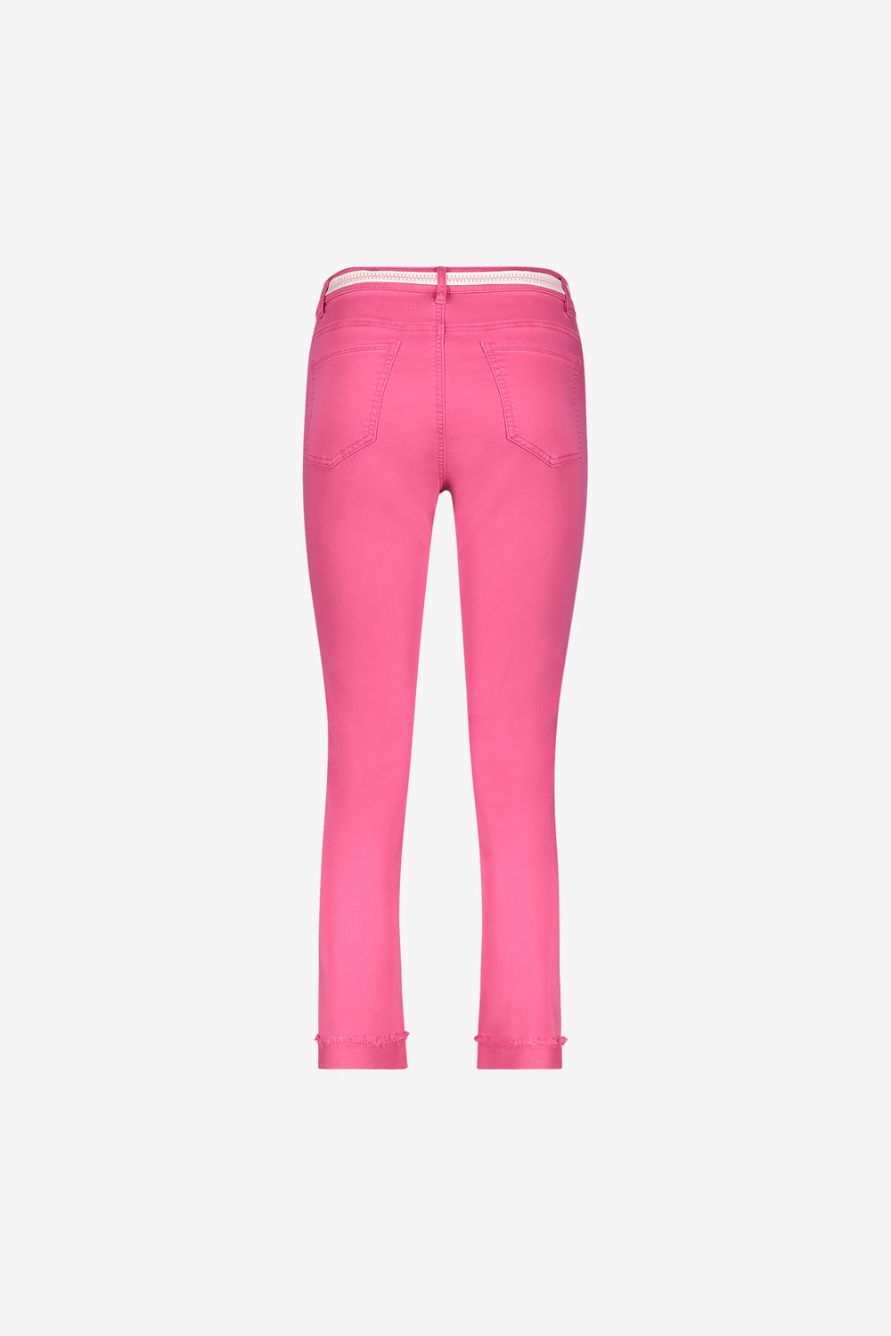 Geisha 7/8 Jeans gefaltete Beine fuchsia