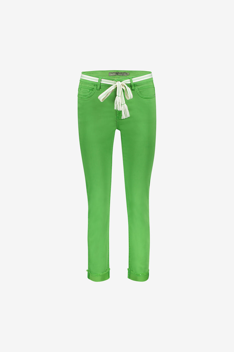 Geisha 7/8 Jeans mit gefalteten Beinen