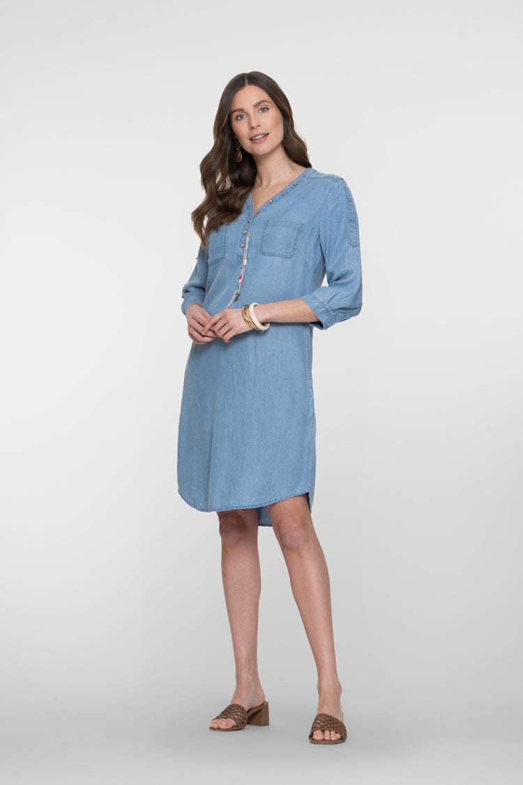 Geisha Lyocell-Kleid
