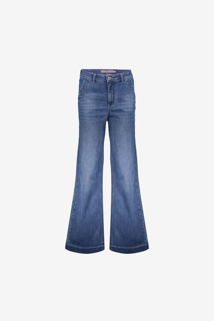 Geisha denim flared jeans