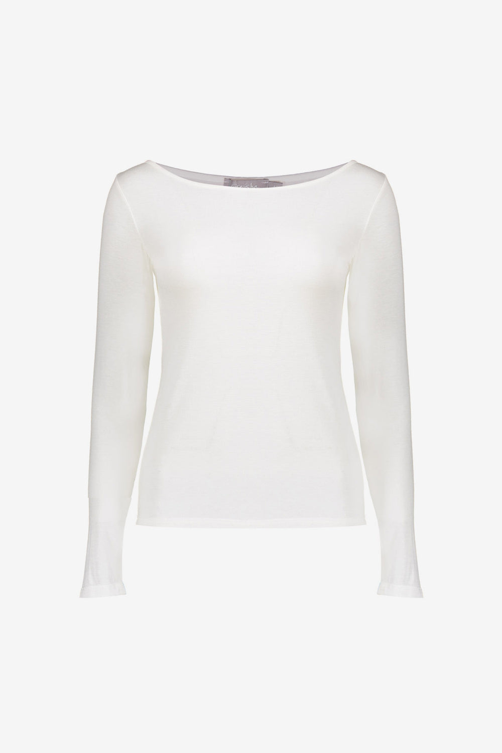 Geisha lichtgebreide cashmere trui off-white