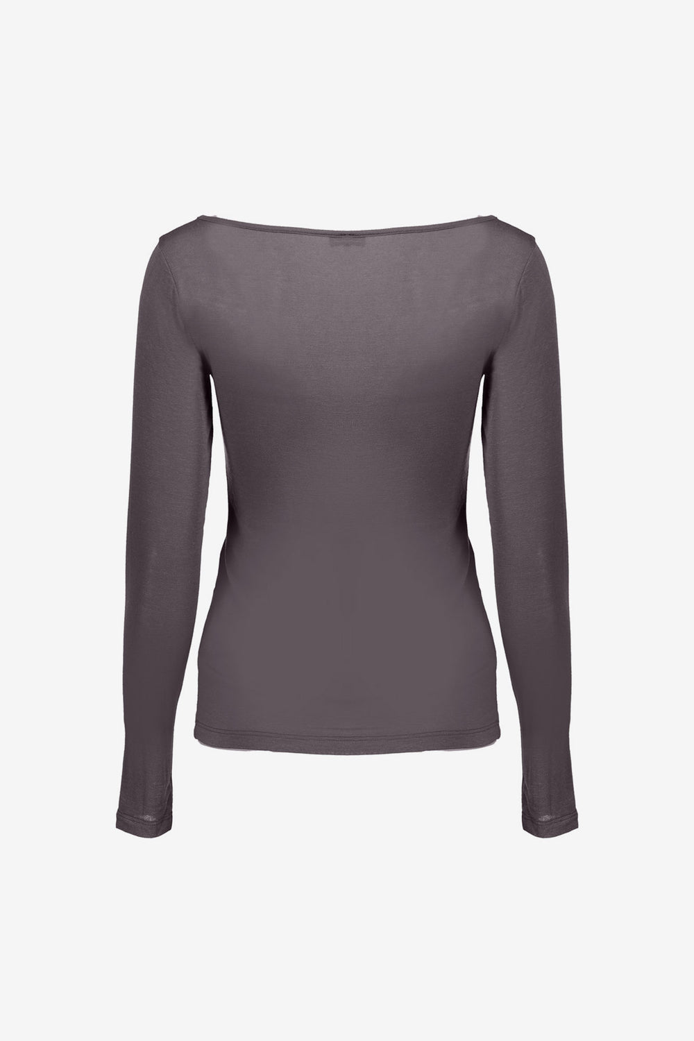 Geisha lichtgebreide cashmere trui anthraciet