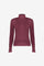 Cashmere turtle neck top bordeaux